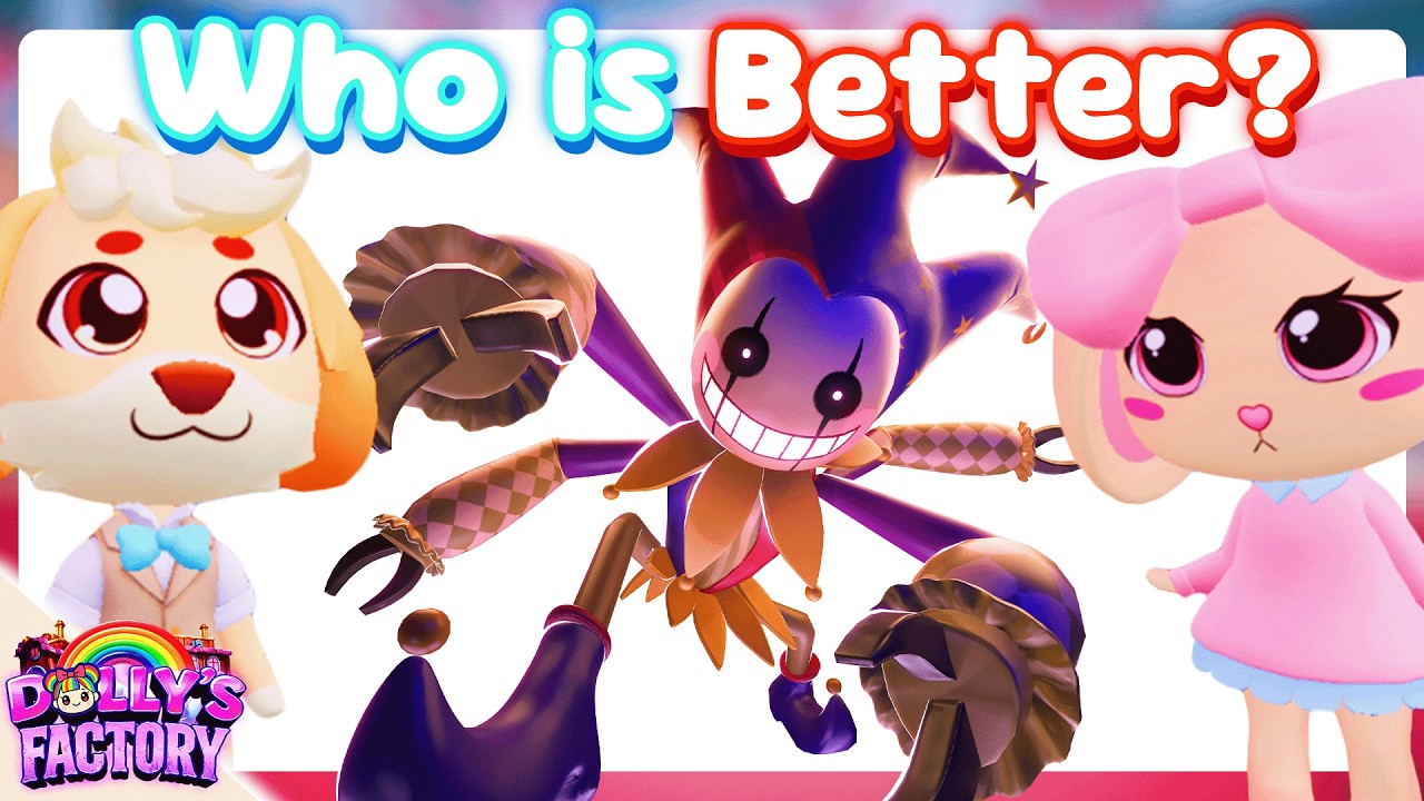 REJECT MIESTRO VS Buddy & CinnaBun TEAM (The Plushie Games) Dolly's Factory UPDATE!