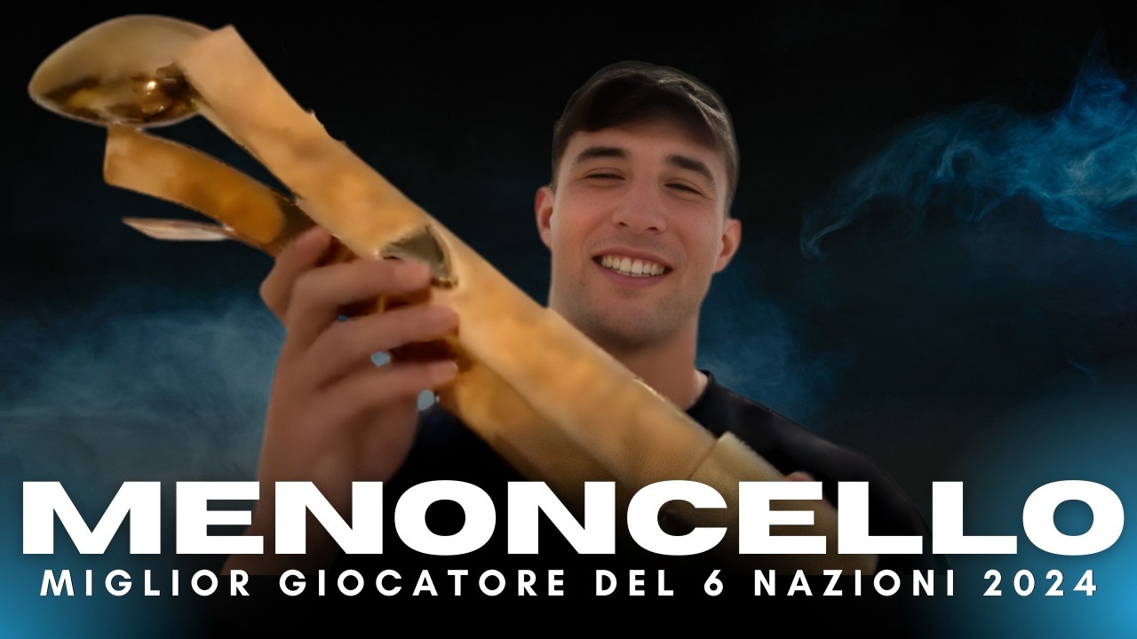 Intervista a MENONCELLO dopo aver vinto ''il Miglior Giocatore del 6 Nazioni 2024'' (FLASHBACK)