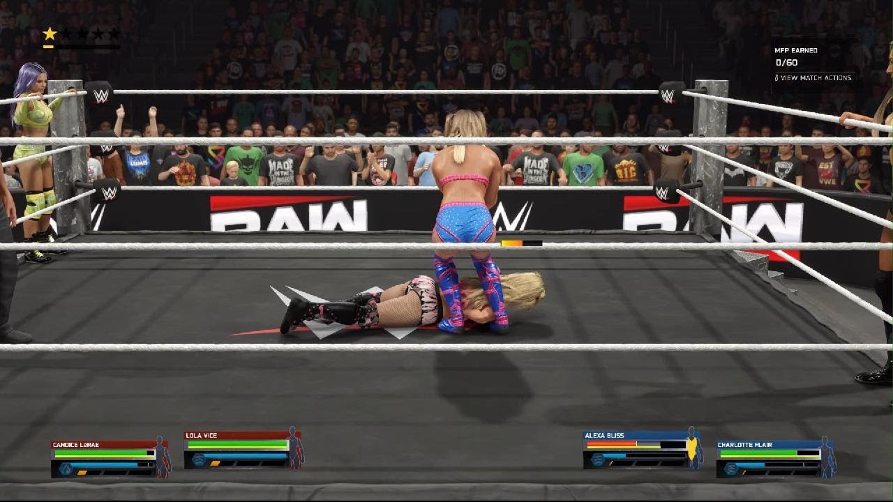WWE 2K25: Women's Tag match vs Bliss and Flair