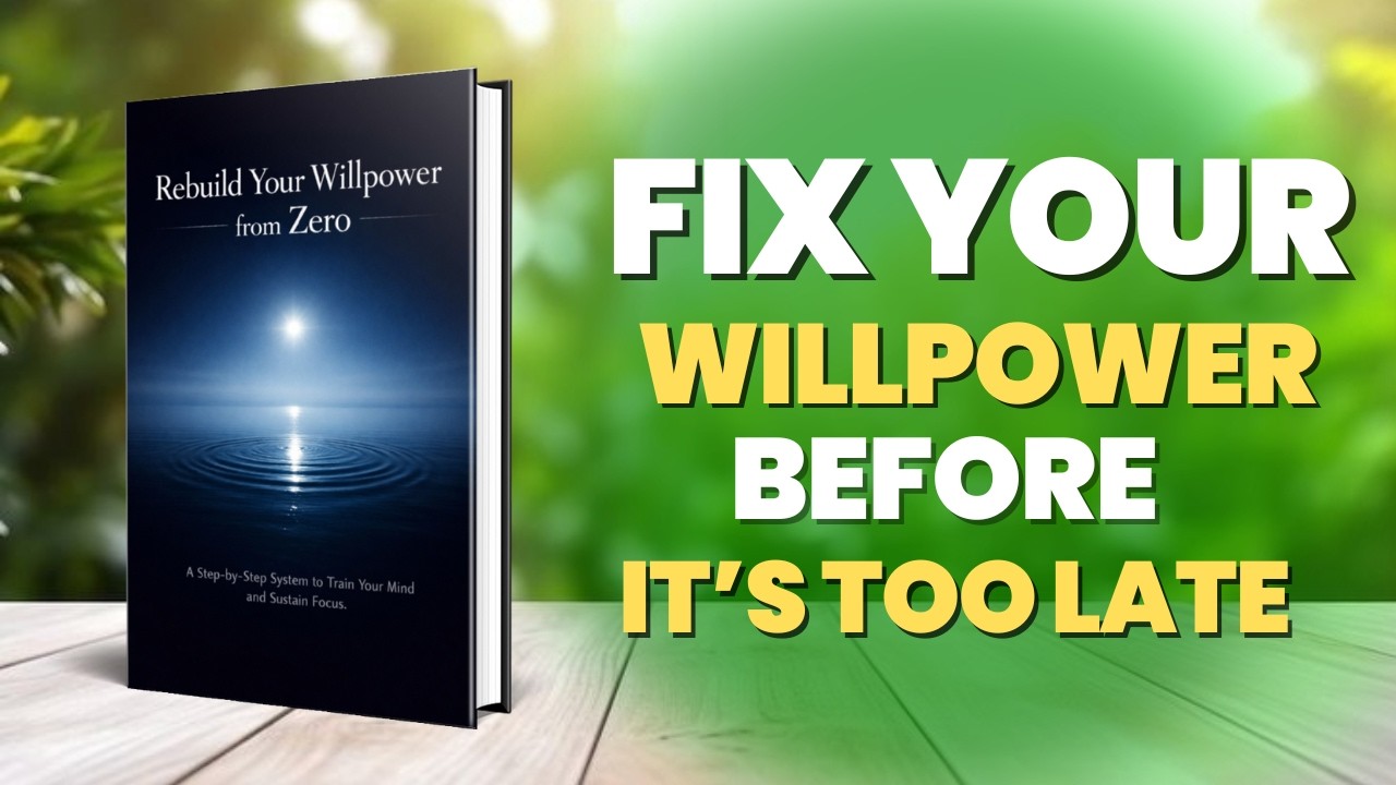 Rebuild Your Willpower from Zero