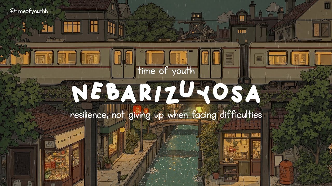 nebarizuyosa: resilience, not giving up when facing difficulties | midnight train mood piano