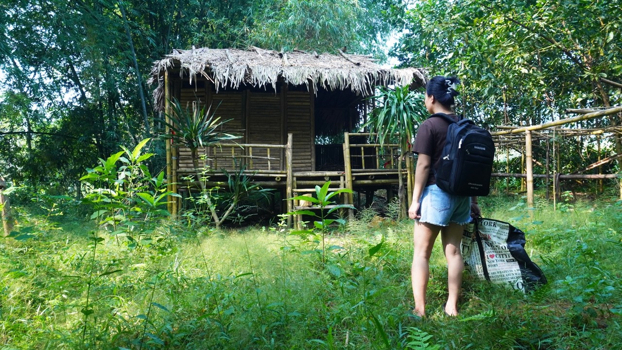 Single mother revives abandoned house into dream home