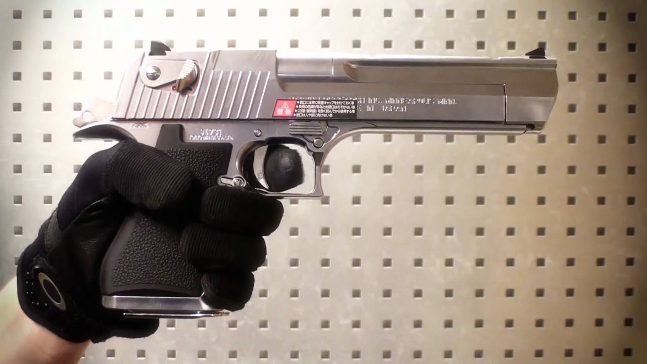 Desert Eagle blowback chrome, Marui - Rodes.dk