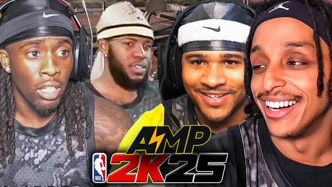 AMP'S FIRT TIME PLAYING NBA 2K25 TOGETHER