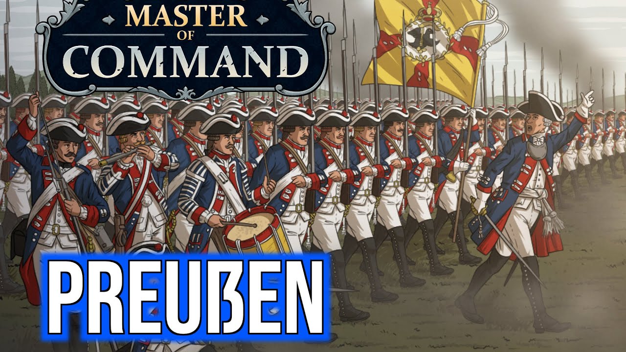 Master of Command | Preu&szlig;en | Linien, Taktik & Kanonen | Live Let's Play deutsch