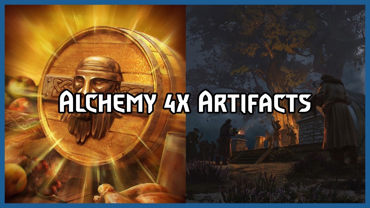 GWENT | 4X ARTIFACTS ALCHEMY IS INSANE! BC RECOMMENDATIONS IN DESCRIPTION 
