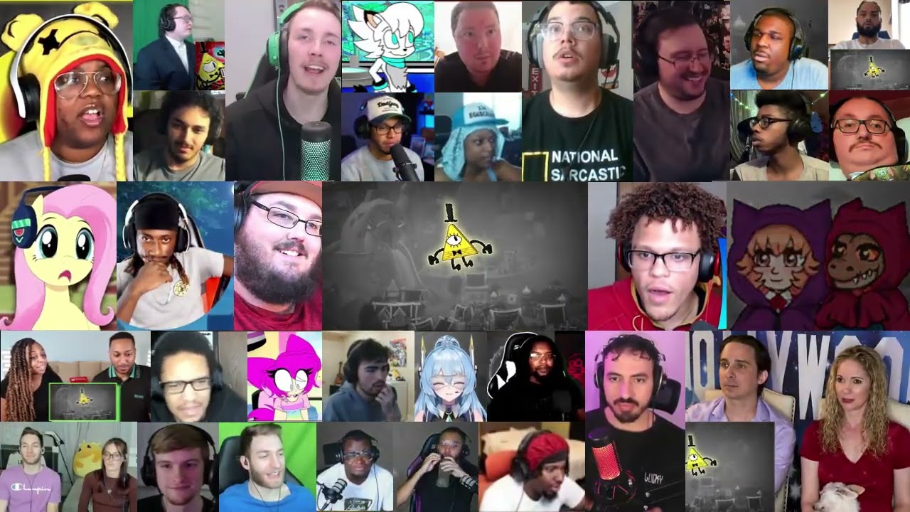 Bill Cipher VS Discord DEATH BATTLE Reaction Mashup