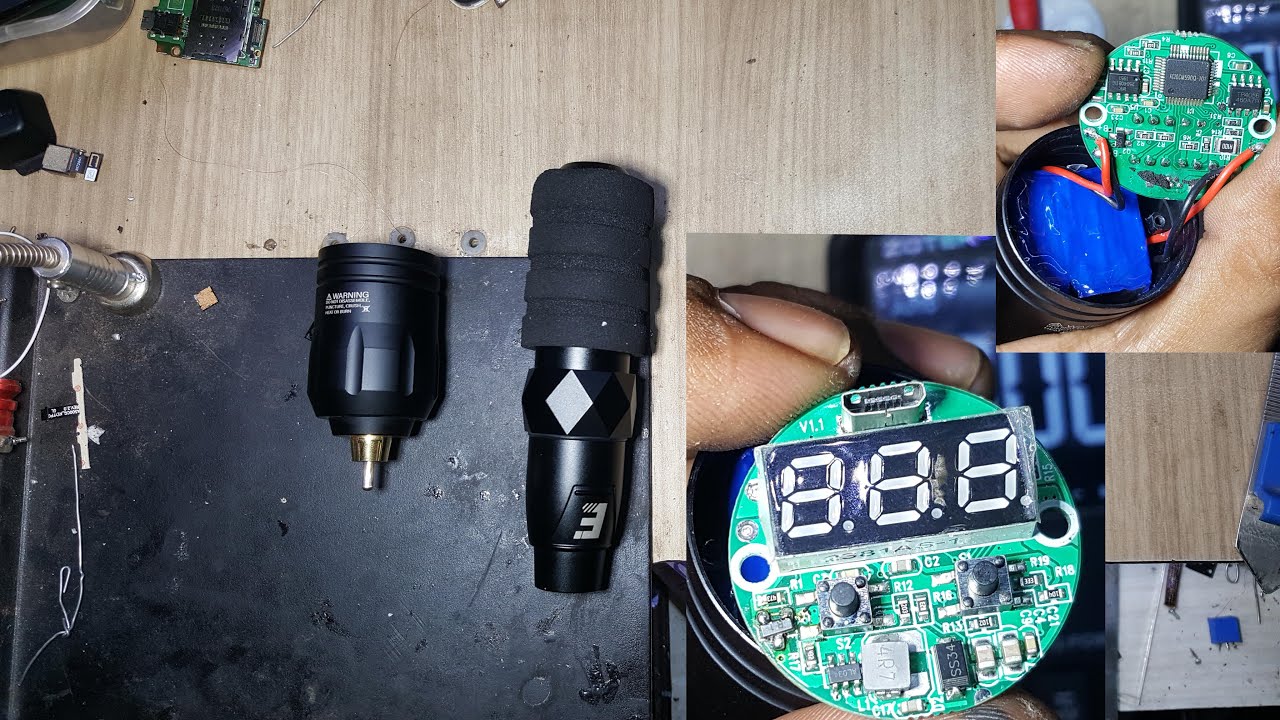 repair wireless tattoo power supply