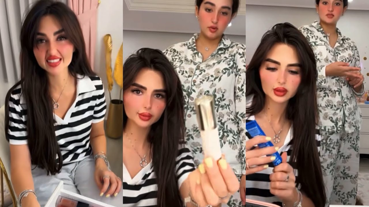 سنابات عائلة ميرو | فقره ترتيب اكسسوارات و ميك اب السفر مع ميرو وميمي ✈️😍❤️