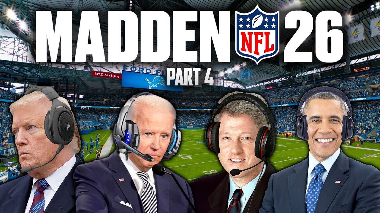 Президенты США играют в Madden 26 (часть 4)