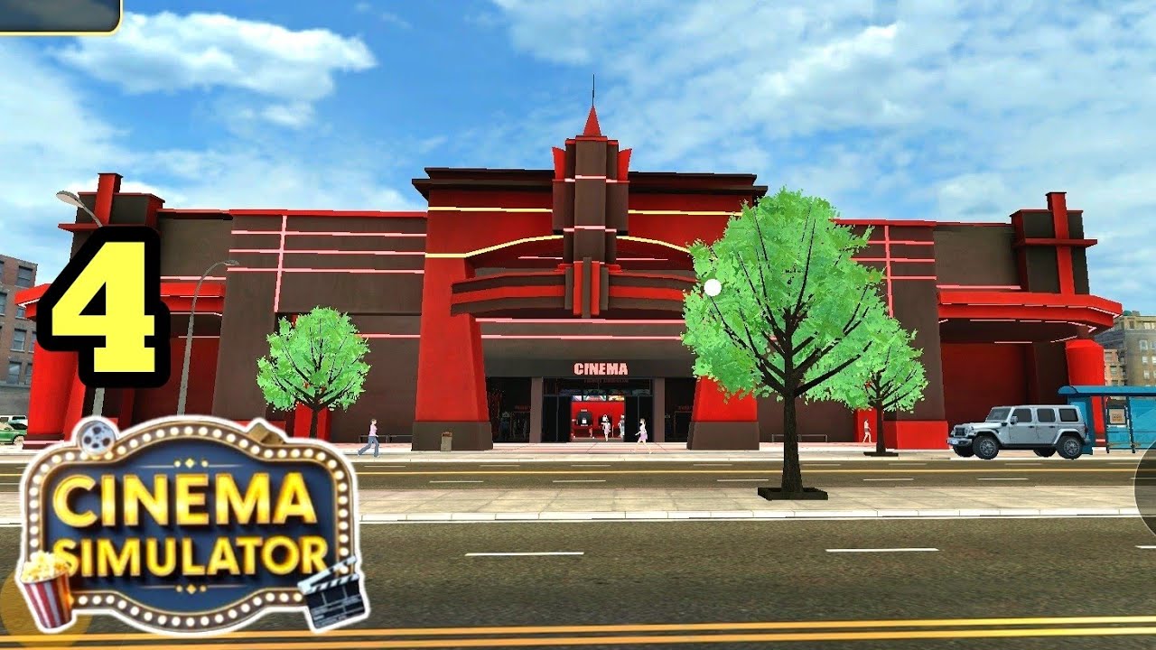 Cinema Movie Theatre Simulator. 🎦 New Updates, Hire Staffs, Buy Snacks,Drink,More  (iOS,Andriod)