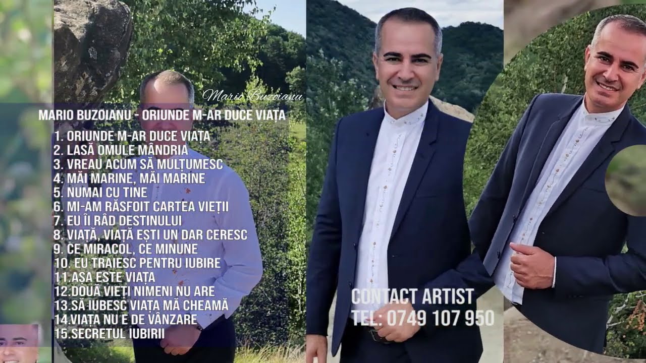 Mario Buzoianu - Oriunde m-ar duce viata - intreg albumul muzical