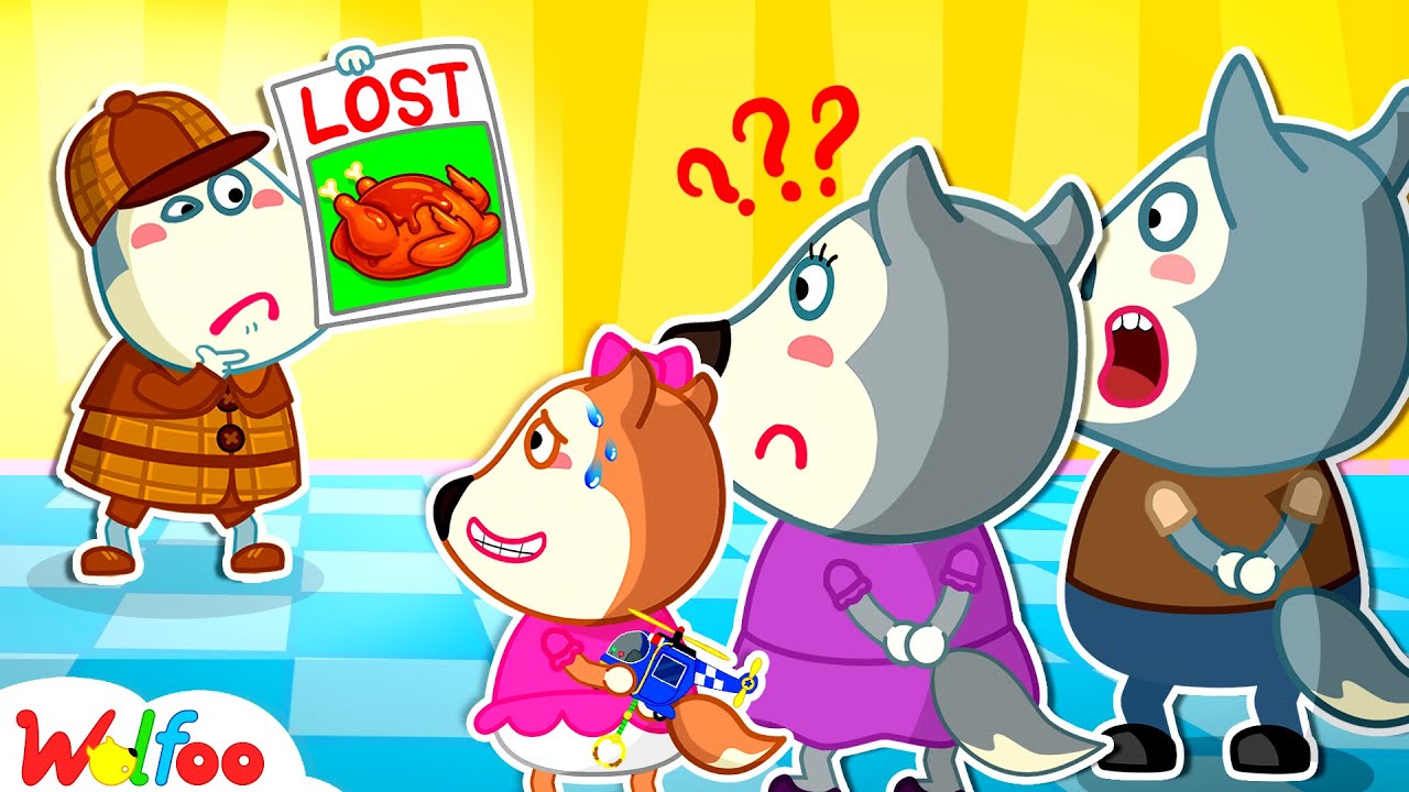 Mystery of the Missing Chicken 🕵️‍♂️ Detective Wolfoo | Wolfoo Family Cartoon