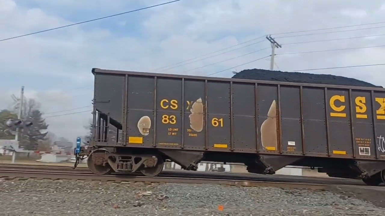 Busy day on CSX NCS in Sterling, OH 2/19/26