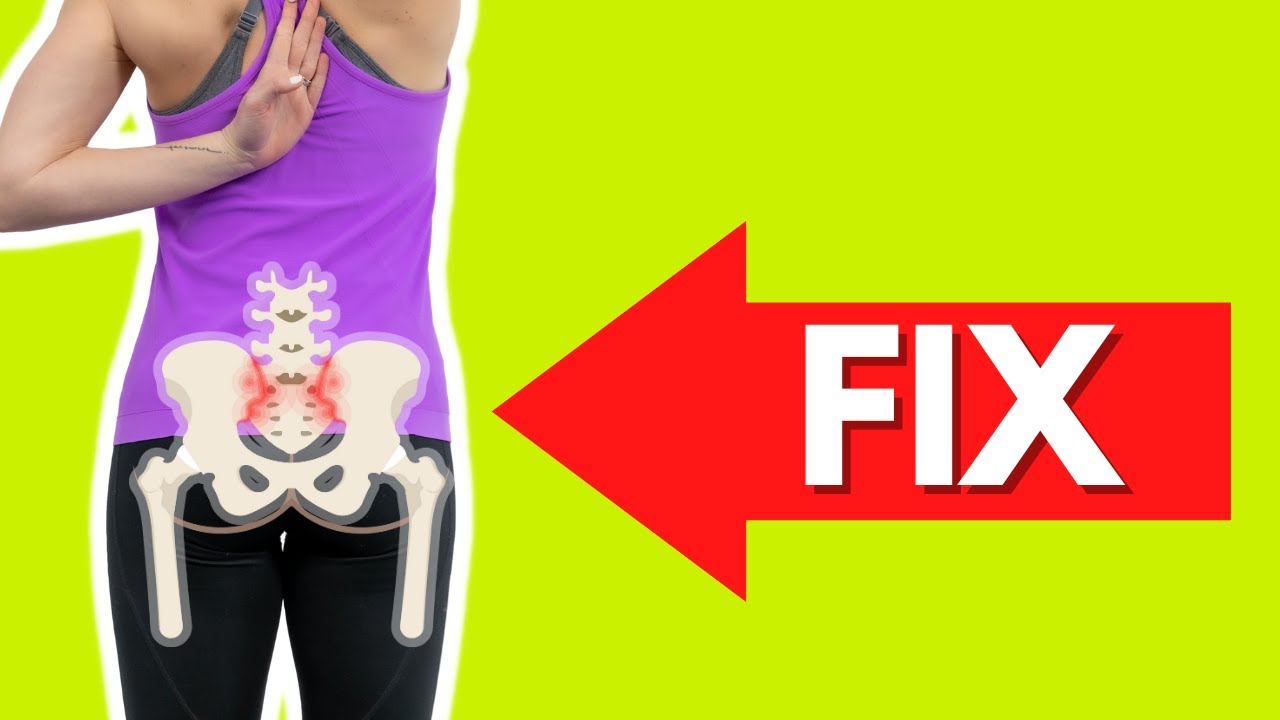 3 Easy Moves To Relieve SI Joint and Deep Hip Pain