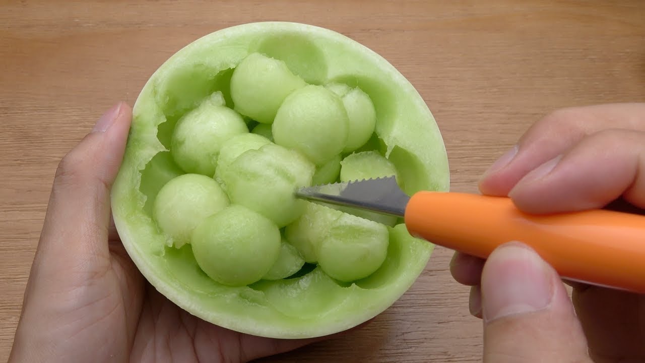 被称为冰淇淋甜瓜的玉菇甜瓜，不但果肉翠绿口感也非常软糯香甜