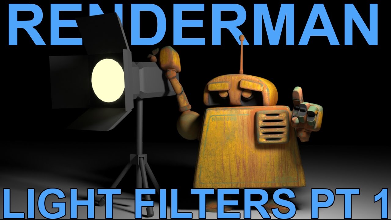 Урок по световым фильтрам Renderman 21, часть 1