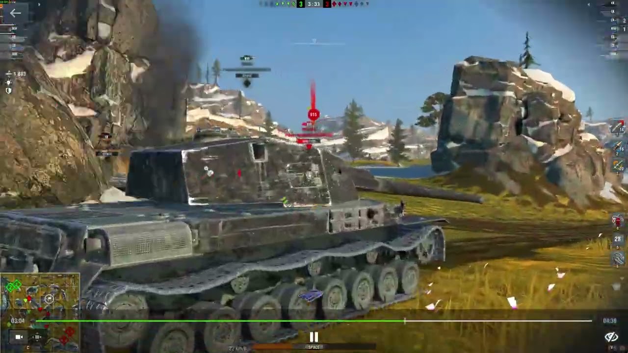 AMX 50 120  3847dmg, 4kills, class2 mastery
