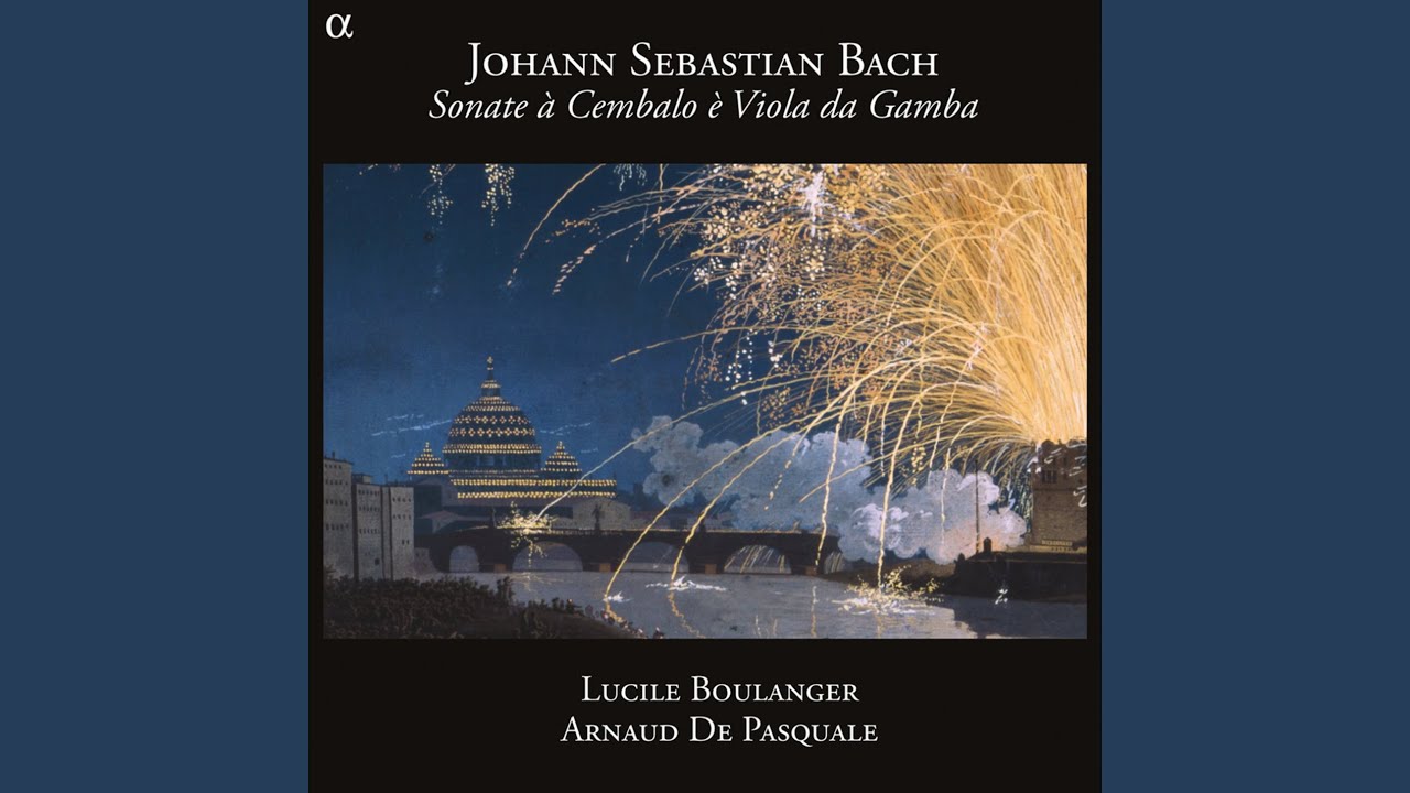 Sonate pour violon et clavecin in E Minor (Transcription pour viole de gambe in D Minor) , BWV...