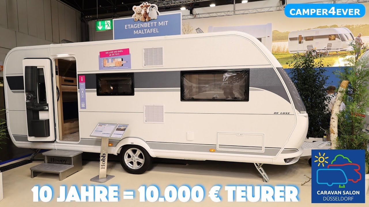 UNSER erster Wohnwagen : Hobby DeLuxe 540 KMFe 2025 I inkl. Erfahrungsbericht I Familien - Klassiker