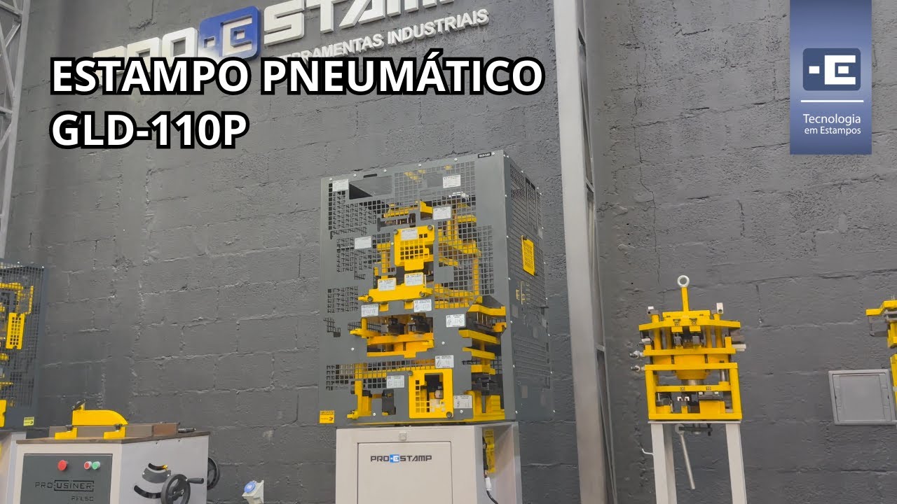 GLD-110P: Estampo pneumático - Linha Gold
