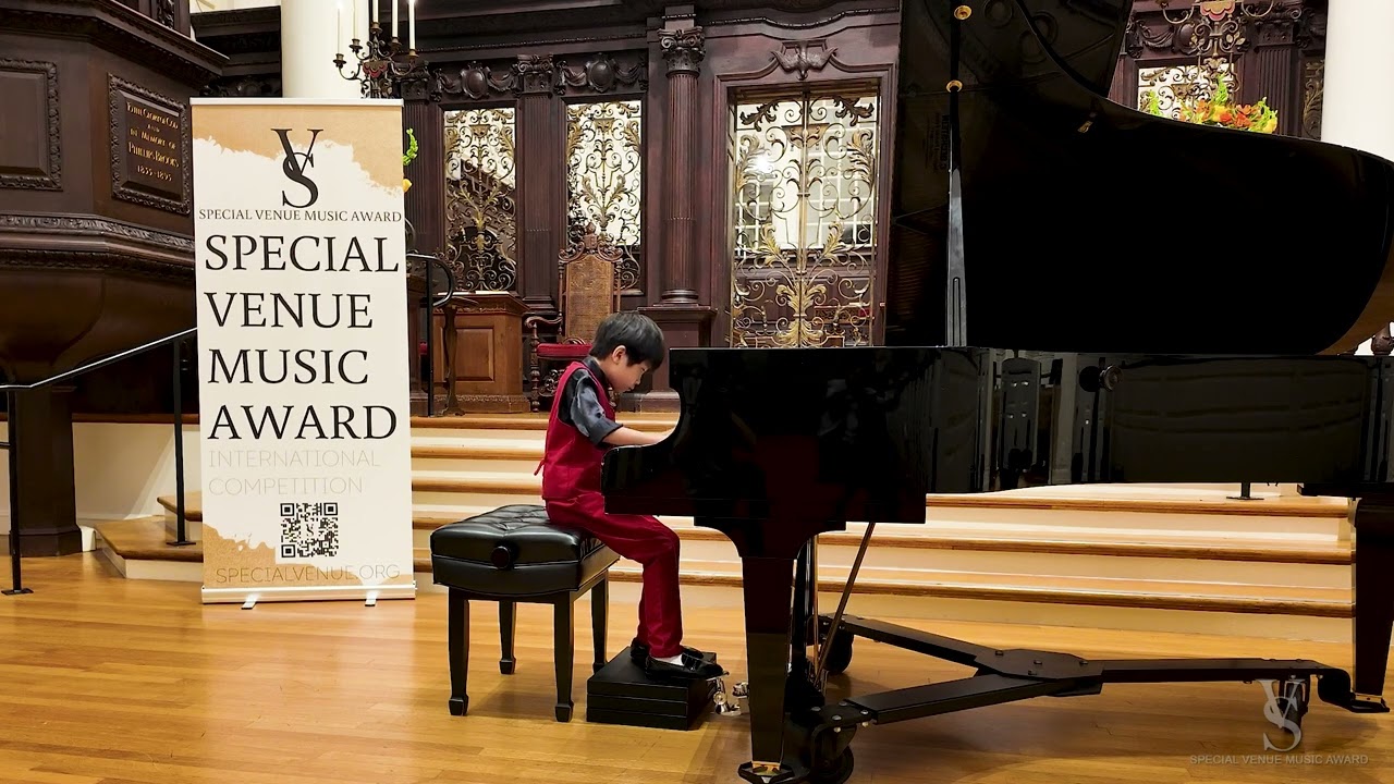 Special Venue Music Awards 2024 Winner at Harvard University Recital