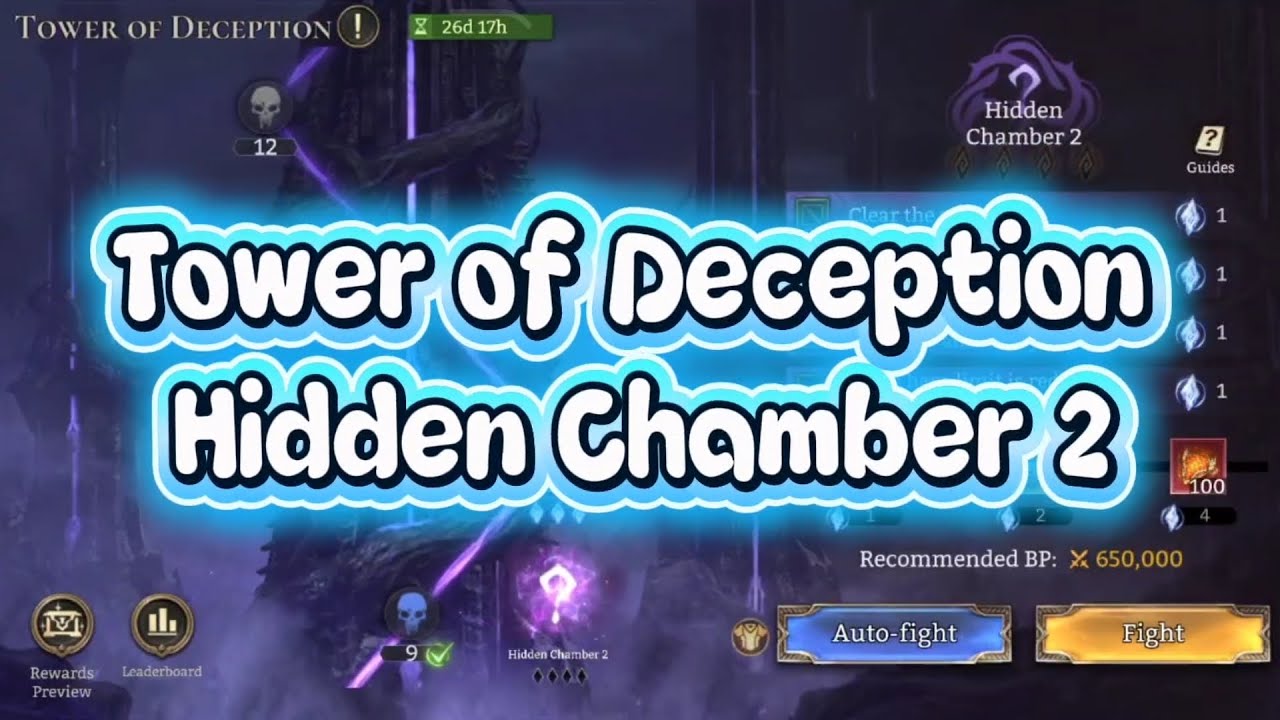 Tower of Deception Hidden Chamber 2 **Watcher of Realms**