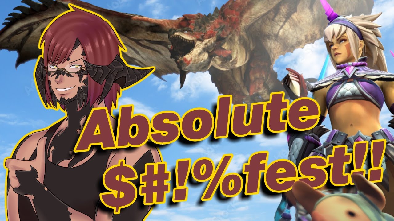 HOW DO WE PLAY THIS GAME!!? - DOTA 2 x Monster Hunter Live!