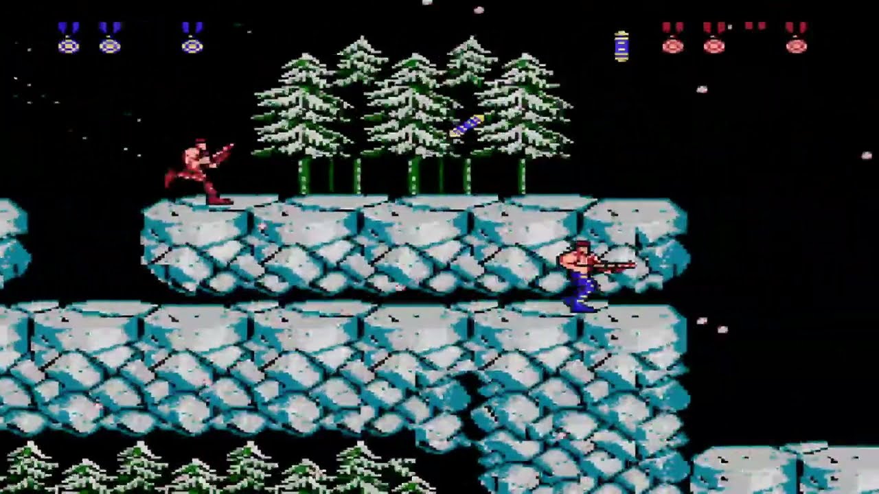 CONTRA ANNIVERSARY COLLECTION na 2 GRACZY gameplay PS5