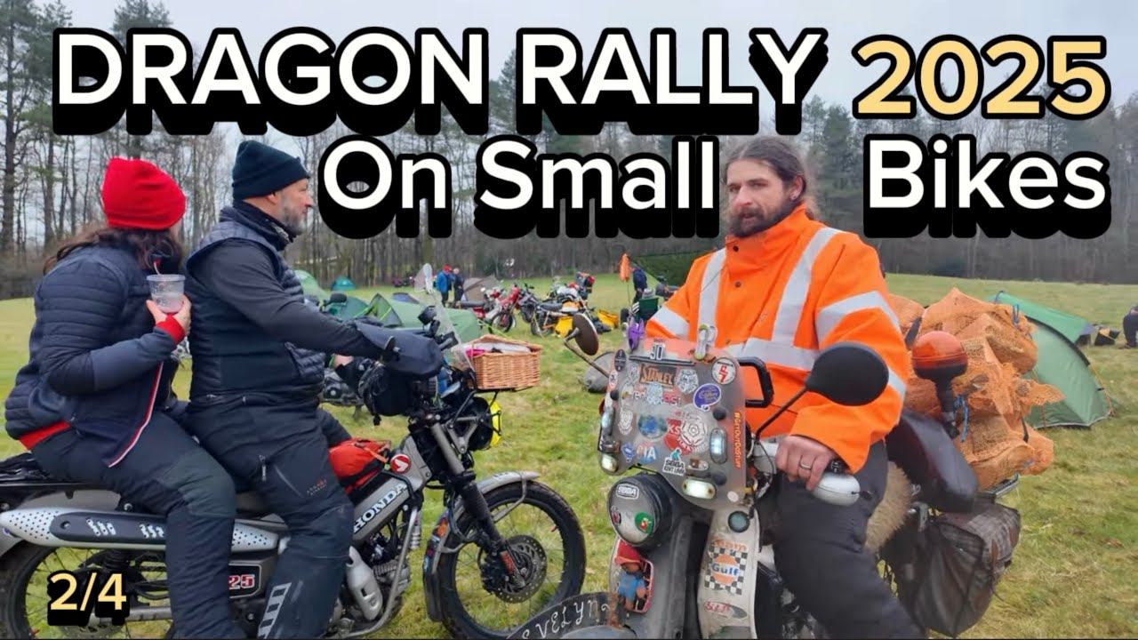 Small Motorbikes at the DRAGON RALLY 2025