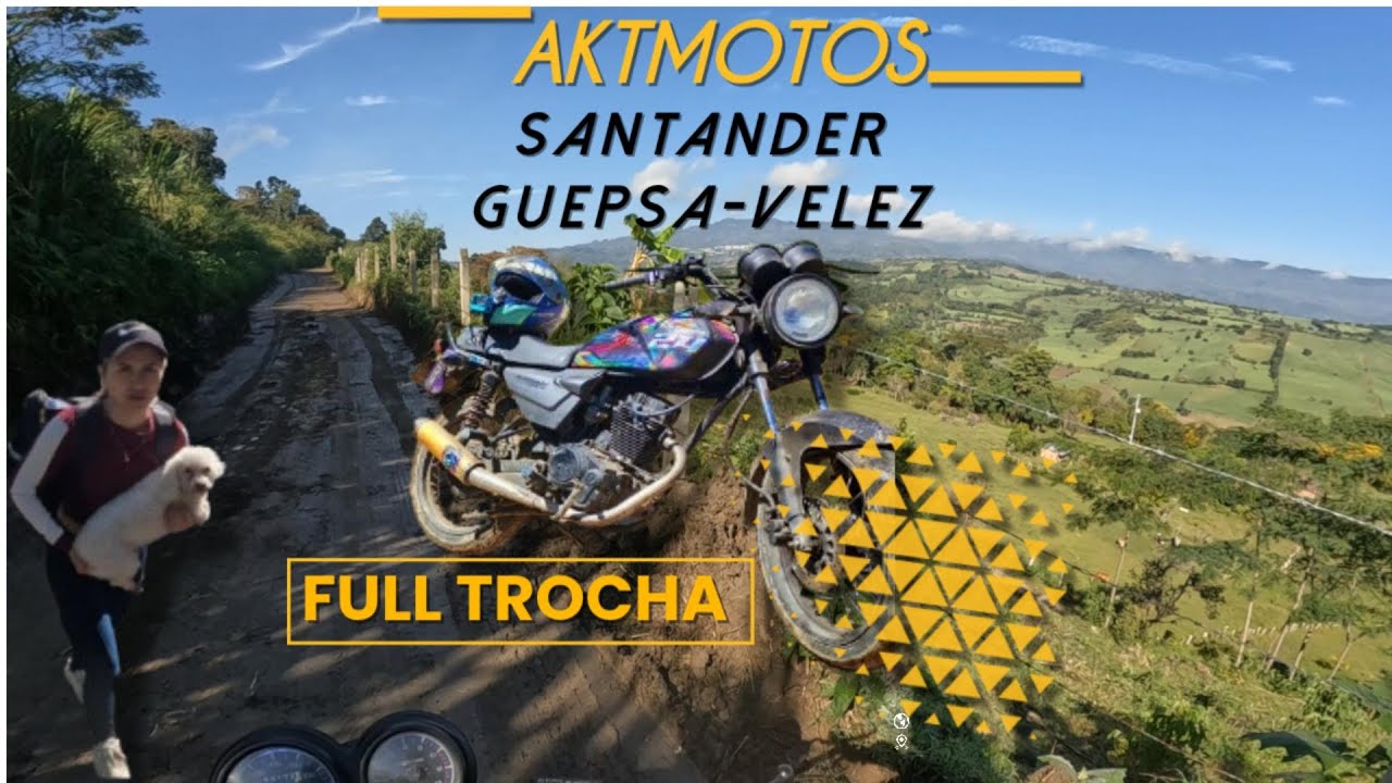 ACOMPAÑAME EN ESTA RUTA DE TROCHA CON MI AKT SL POR SANTANDER