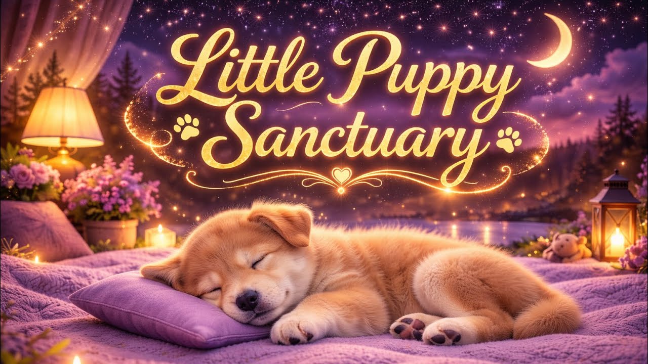 12 Hours Puppy Sleep Music 🐾 Deep Relaxing Night Sounds for Dogs | Anxiety Relief & Safe Dreams