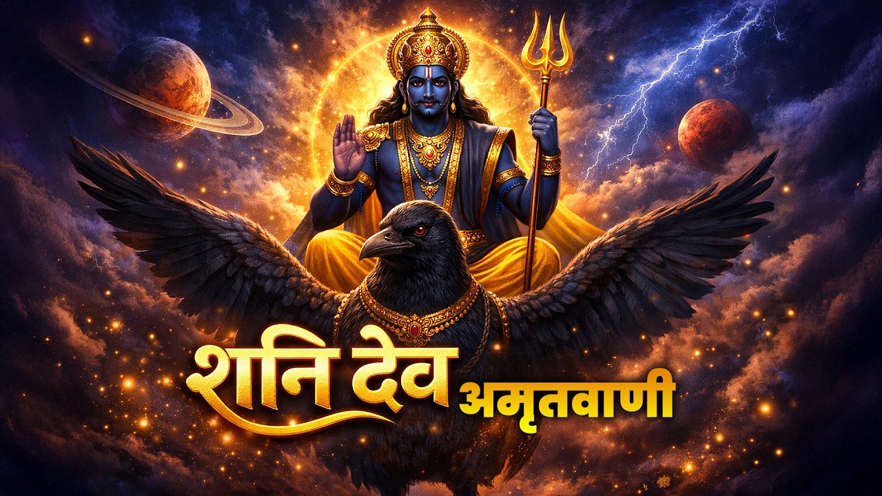 Shanidev Amritwani | शनिदेव अमृतवाणी | Shani Dev Bhajan | Shani Dosh Nivaran | Shanivar Special 2026