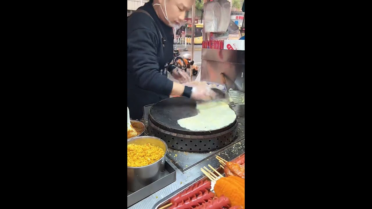 🔴 LIVE: Chinese Jianbing Crepes Breakfast | Street Food Making Mastery POV in Action China