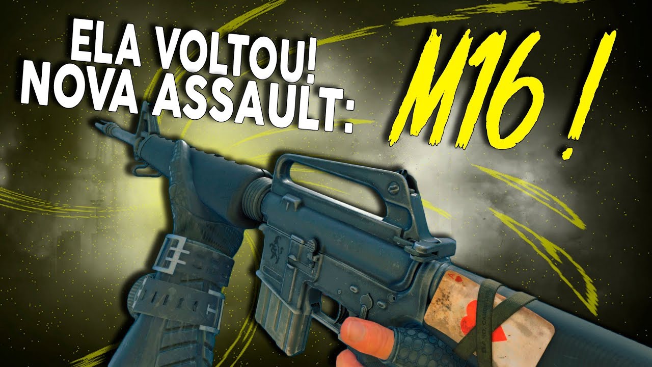 ELA ESTÁ DE VOLTA! NOVA Assault do Black Ops 4: M16!