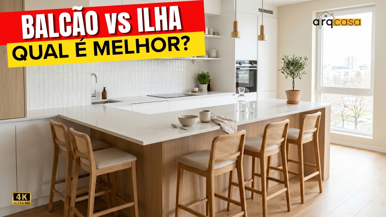 Transforme Sua Cozinha: 60 Inspira&ccedil;&otilde;es com Balc&atilde;o Cheias de Estilo!