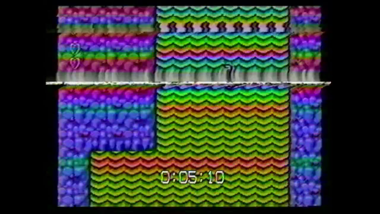 Damaged VHS Tape (Super Mario All Stars Gameplay)