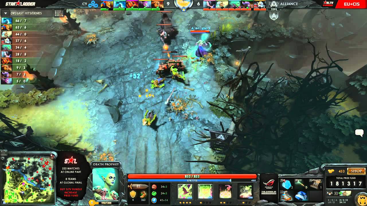 Starladder. Alliance vs Cloud9, bo1. 13.03.2014