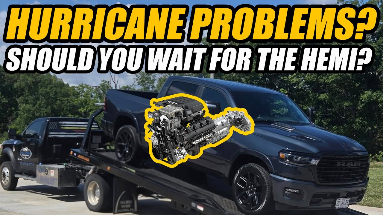 BUY THE RAM HURRICANE TRUCKS OR WAIT FOR THE HEMI? PROBLEMS TO KNOW ABOUT