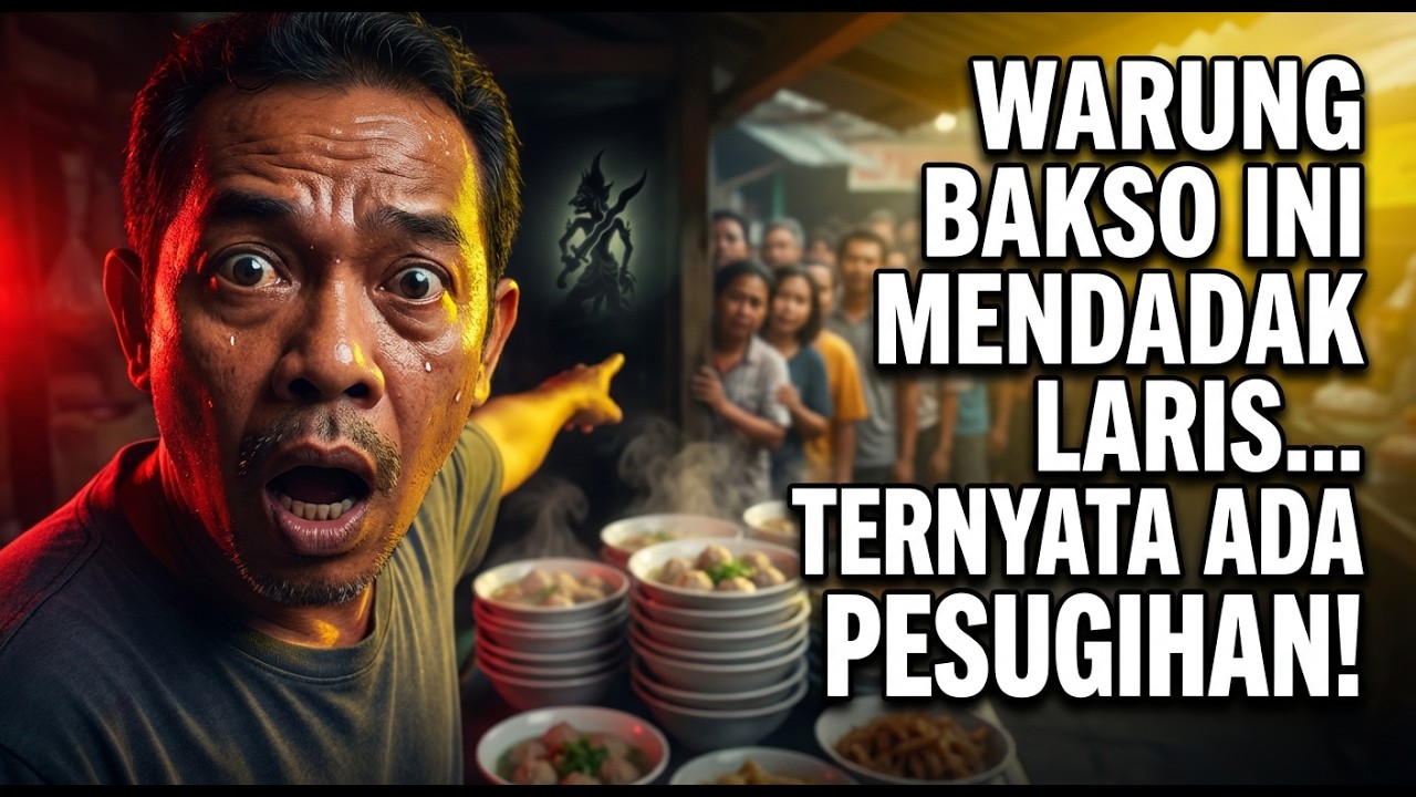 Warung Bakso Ini Mendadak Laris… Ternyata Ada Pesugihan!