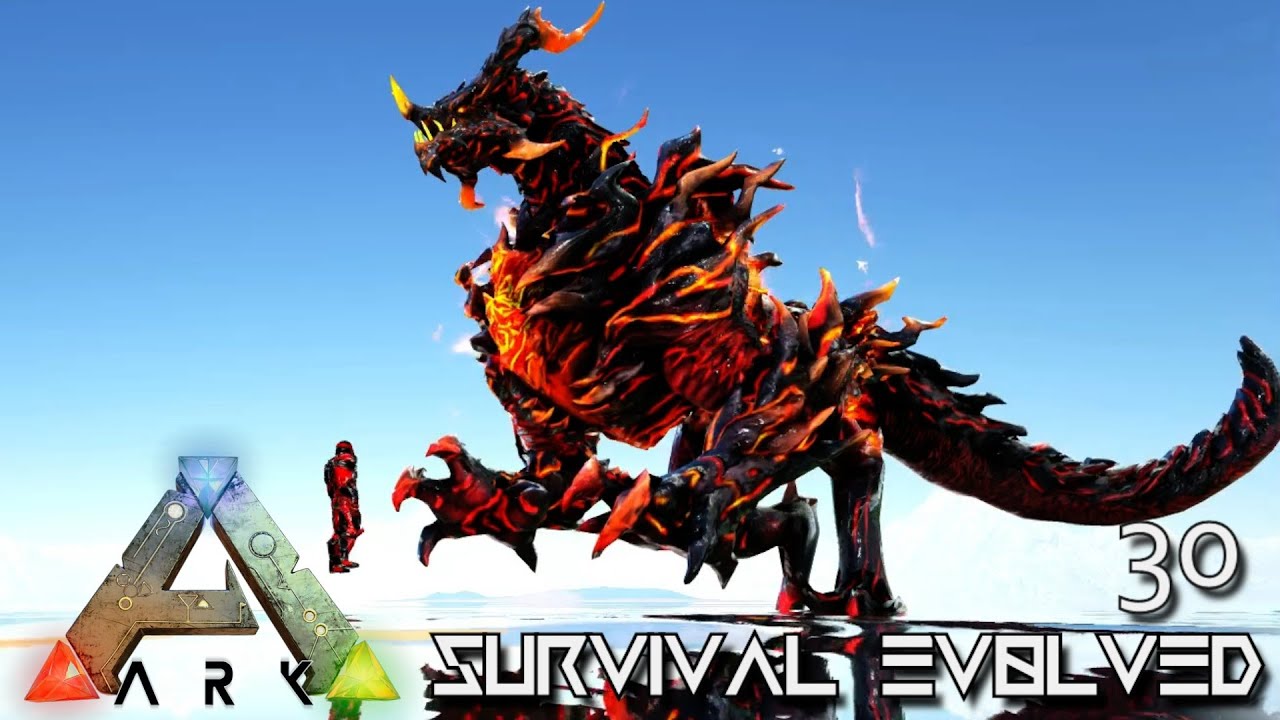 ARK: SURVIVAL EVOLVED - DRAGON GODS & DRAGO GODLING !!! ETERNAL PROMETHEUS TUNGUSKA E30