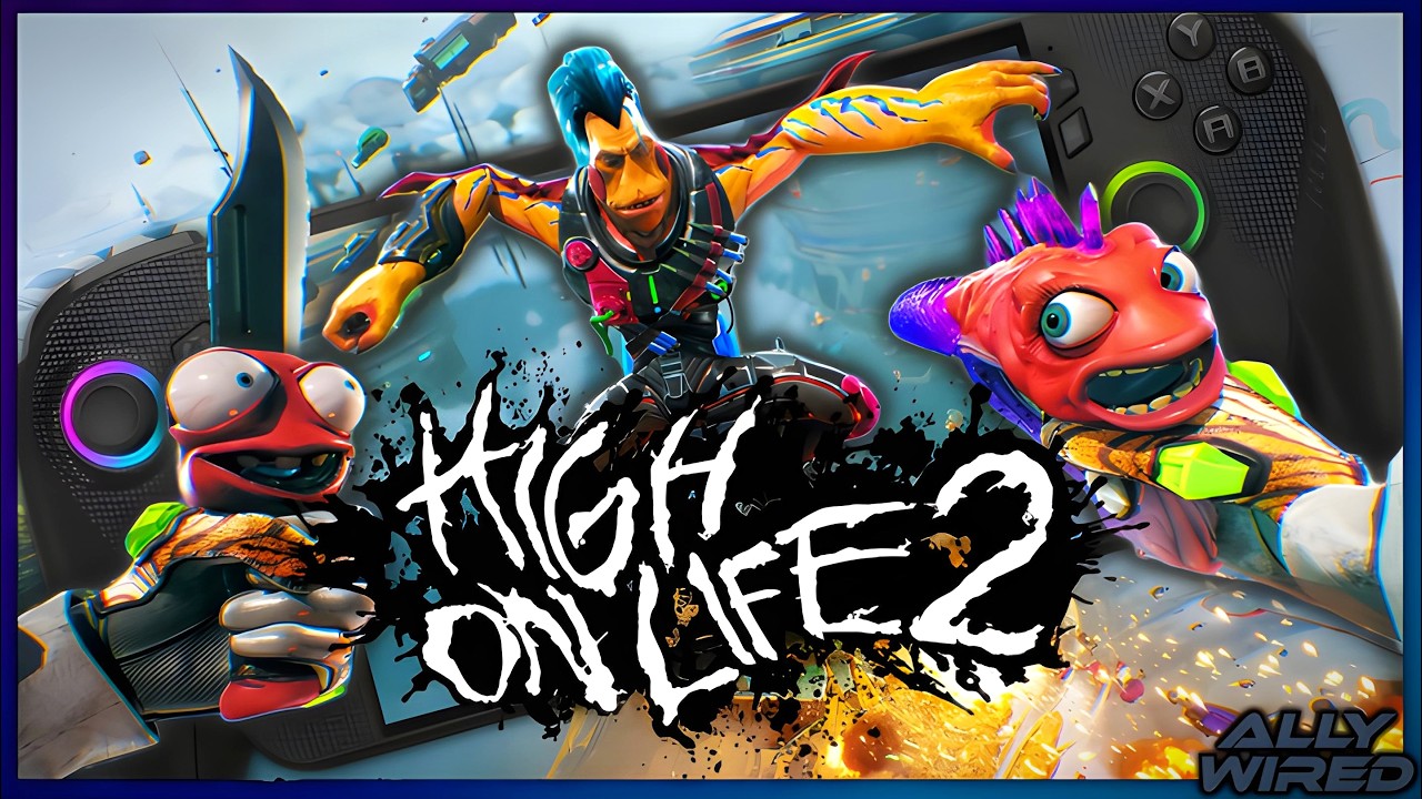 High on Life 2 ROG XBOX Ally X - Gameplay | Performance Review | Best Settings