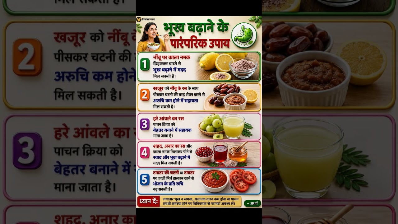 😲 Don't feel hungry? Check out these 5 easy ways! 🍋🌿 | Health Tips #Shorts #ytshorts #viral
