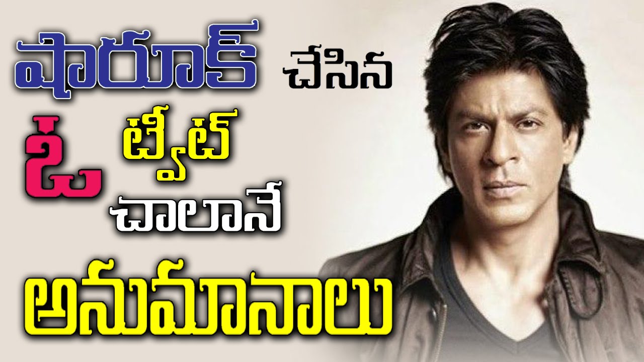 Shahrukh khan Chesina Oo Twit Chalane Anumanalu..? || Filmystarss