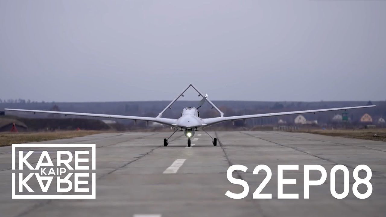 Ukrainos kariškiai panaudojo smogiamąjį bepilotį Bayraktar TB2