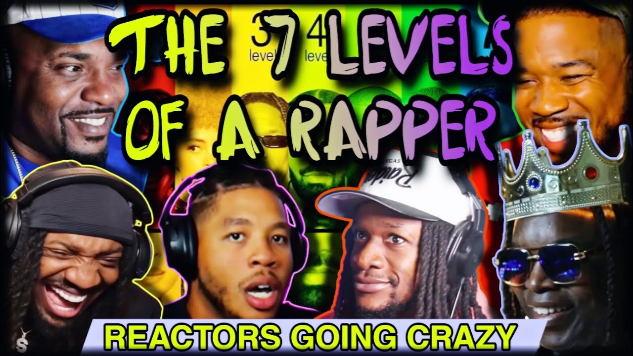 duplee - The 7 Levels of Rapper | REACTION COMPILATION
