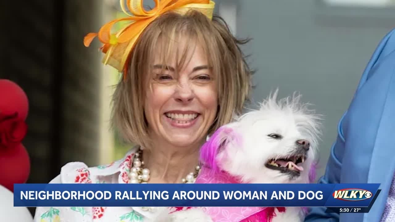 NuLu community rallies around woman, dog after they were hit by car