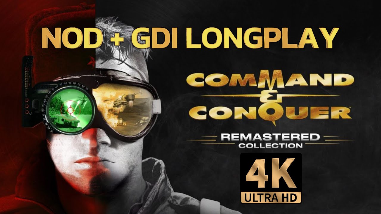 Command & Conquer Remastered | Full Campaign Longplay 4K