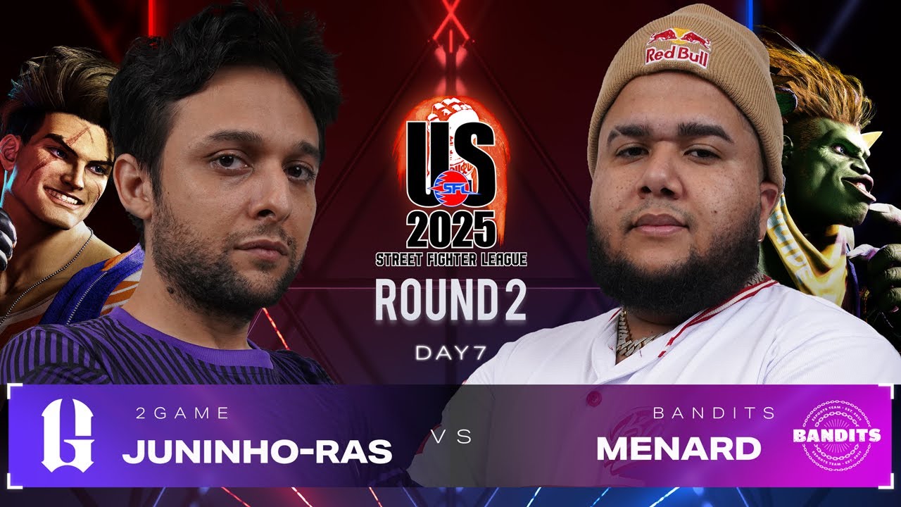 Juninho-Ras (Luke) vs. MenaRD (Blanka) - 2Game vs. Bandits - Street Fighter League US 2025 Day 7