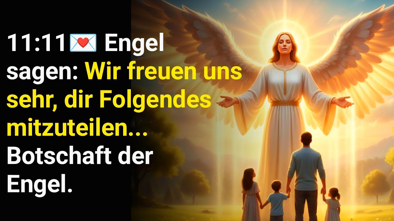 11:11💌Engel sagen:Diese Person denkt an dich und lächelt…Engelsbotschaft. Gottes Wunder heute.